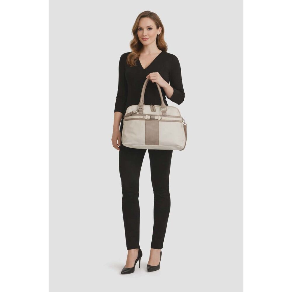 Harvé Benard Leather Shoulder Bag Crossbody Satchel Handbag Purse WOMAN'S WOMENS